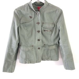 Military Style Army Green Jacket